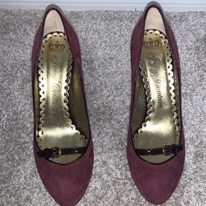 Juicy Couture Suede After Party Heels!